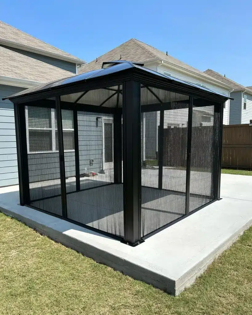 gazebos, modern gazebo, steel gazebos, steel gazebos georgia