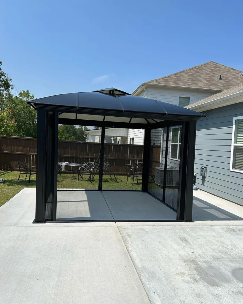 gazebos, modern gazebo, steel gazebos, steel gazebos georgia